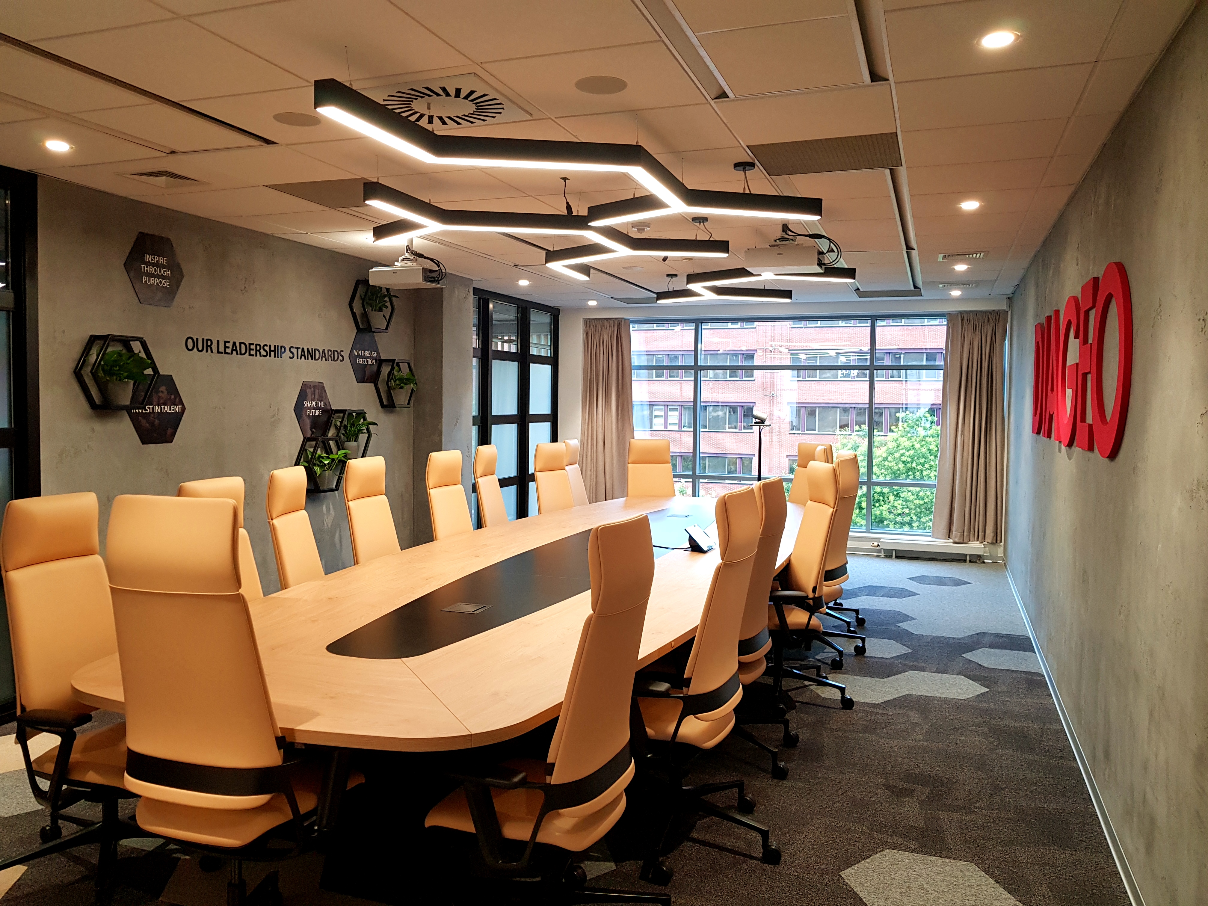 Diageo irodaház belsőépítészeti átalakítási munkák