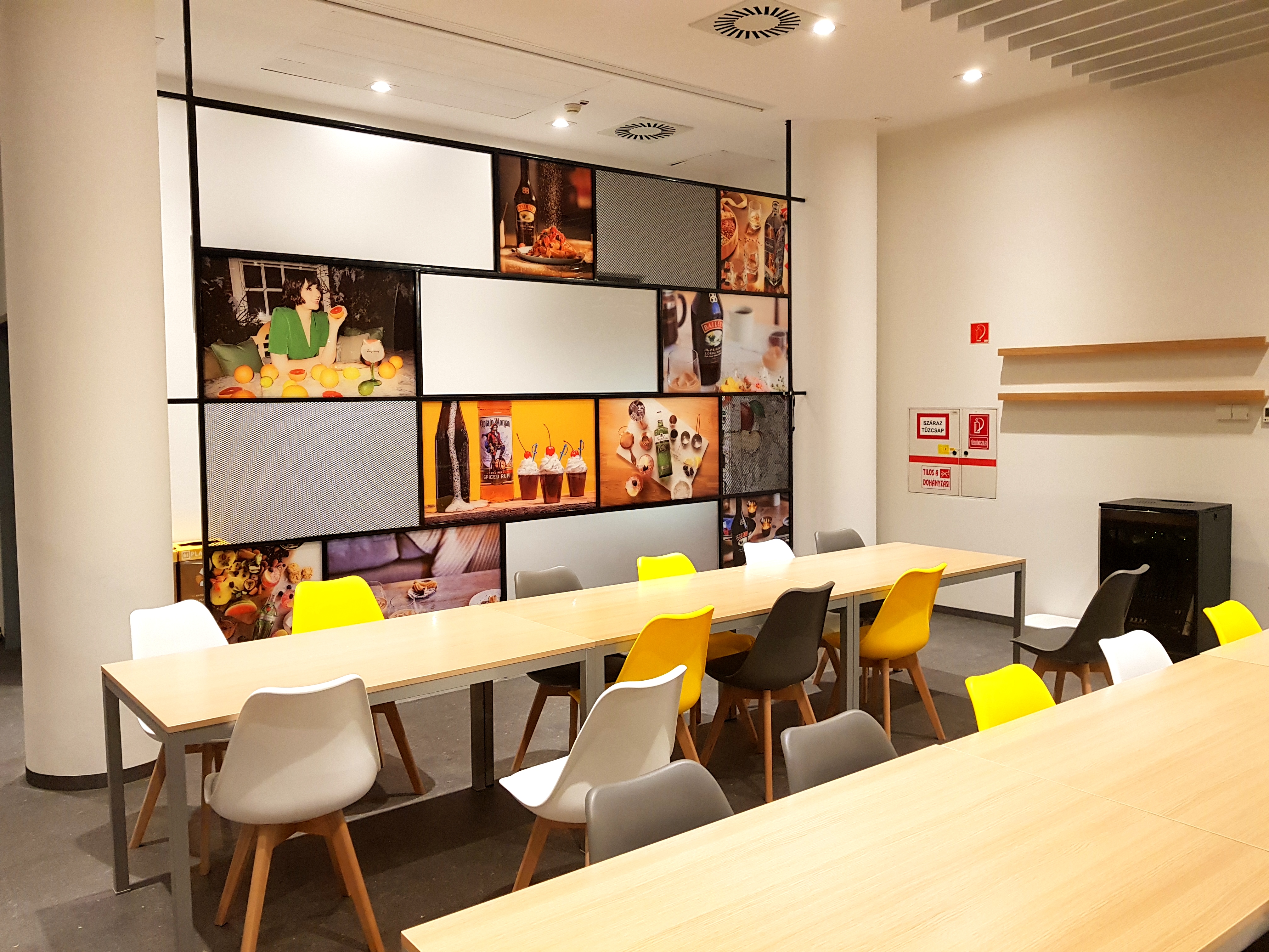 Diageo irodaház belsőépítészeti átalakítási munkák