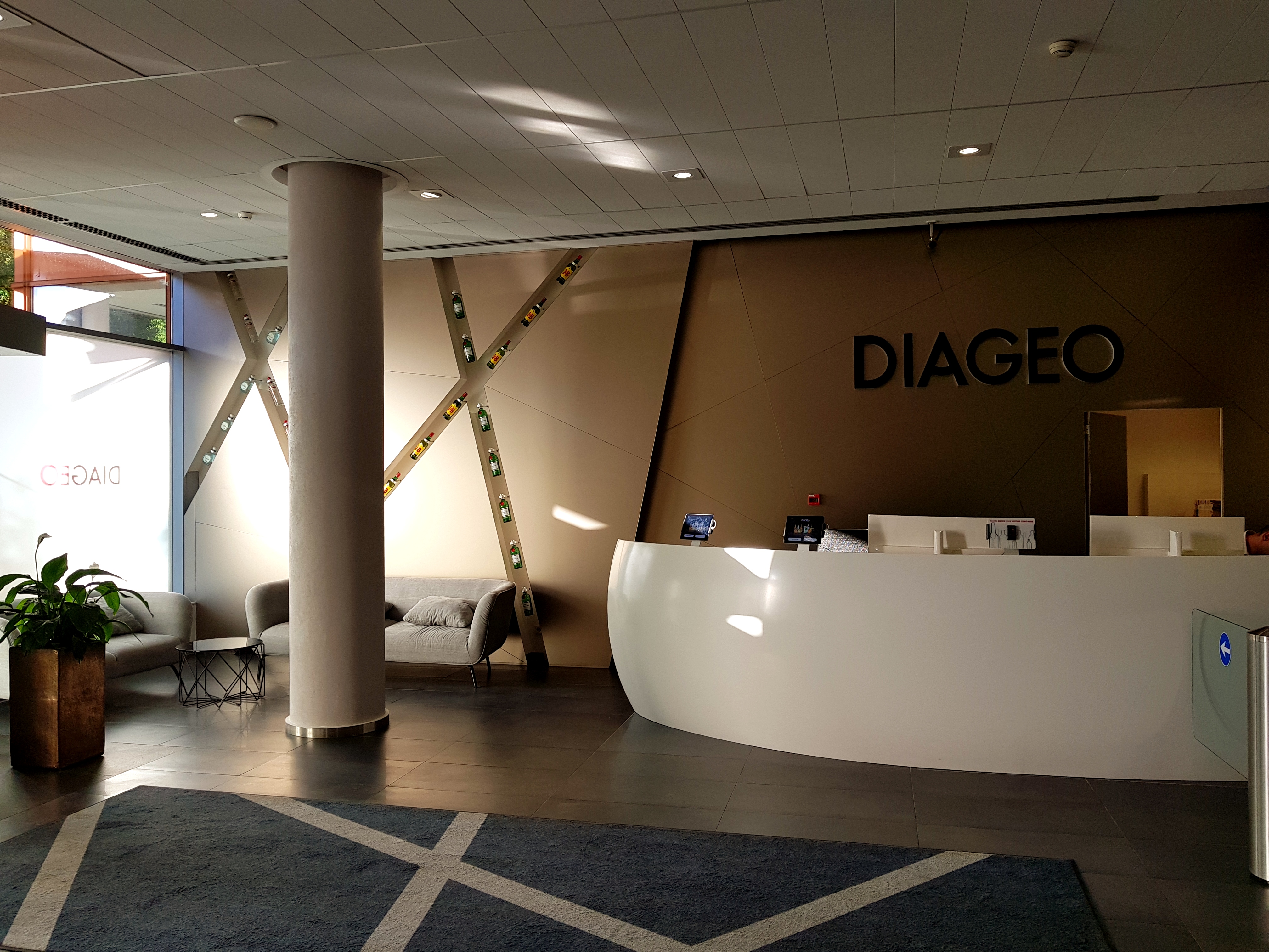 Diageo irodaház belsőépítészeti átalakítási munkák