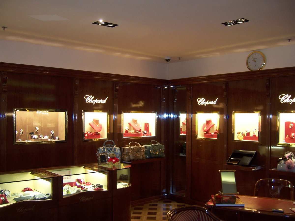 Ékszerüzlet a Kempinskiben