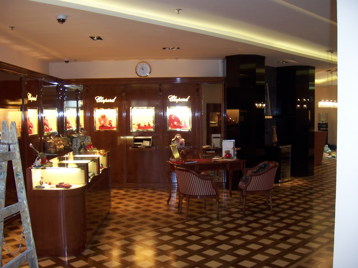 Ékszerüzlet a Kempinskiben