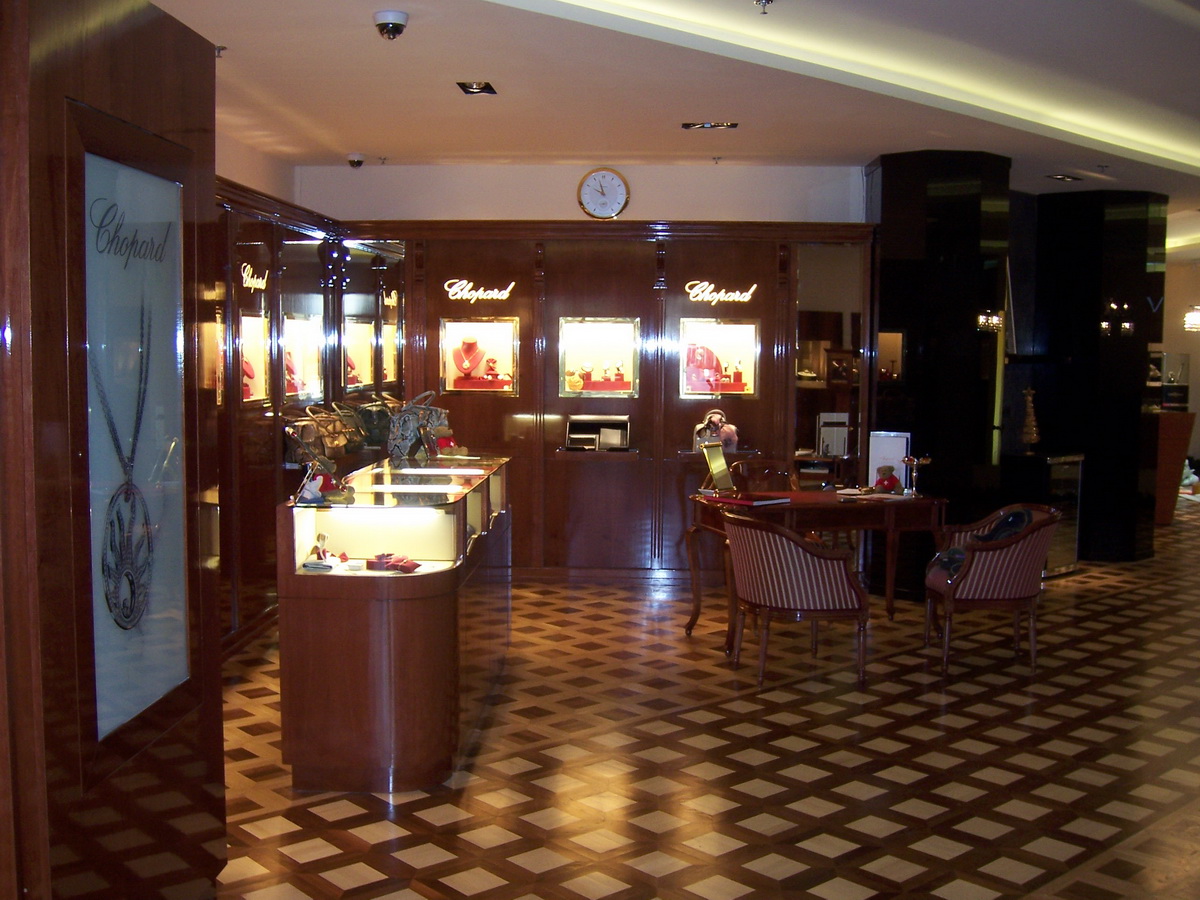 Ékszerüzlet a Kempinskiben