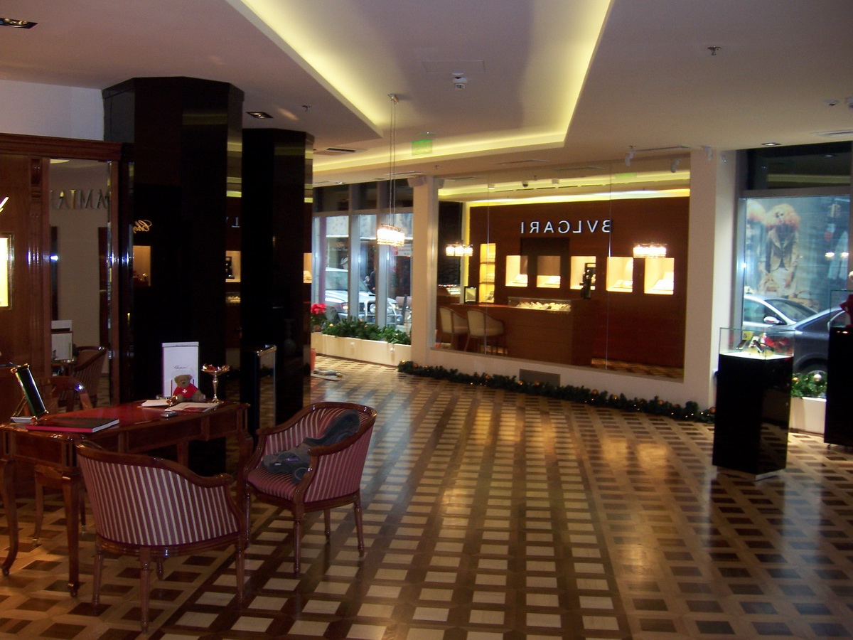 Ékszerüzlet a Kempinskiben