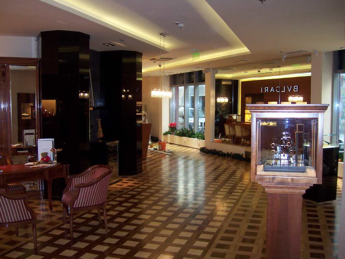 Ékszerüzlet a Kempinskiben